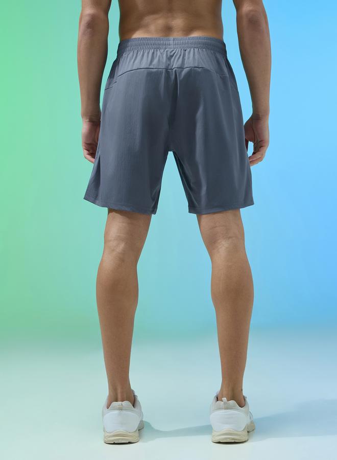 Technosport Men Solid Relaxed Fit Sports Shorts with TECHNOLITE - Image 4